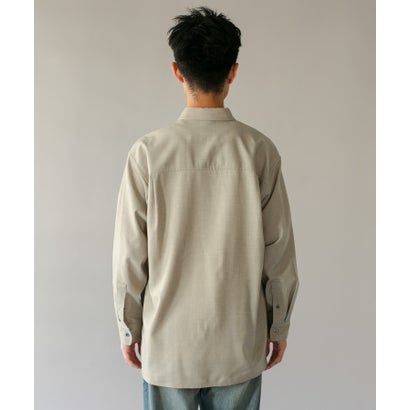 アーバンリサーチ ドアーズ URBAN RESEARCH DOORS TW レギュラーカラーロングスリーブシャツ （ブラック）｜詳細画像