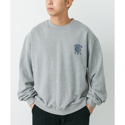 アーバンリサーチ ドアーズ URBAN RESEARCH DOORS stereo phonic SPS Logo Sweatshirts （ライトグレー）｜詳細画像