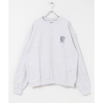 アーバンリサーチ ドアーズ URBAN RESEARCH DOORS stereo phonic SPS Logo Sweatshirts （ライトグレー）｜詳細画像