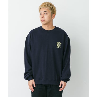 アーバンリサーチ ドアーズ URBAN RESEARCH DOORS stereo phonic SPS Logo Sweatshirts （ライトグレー）｜詳細画像