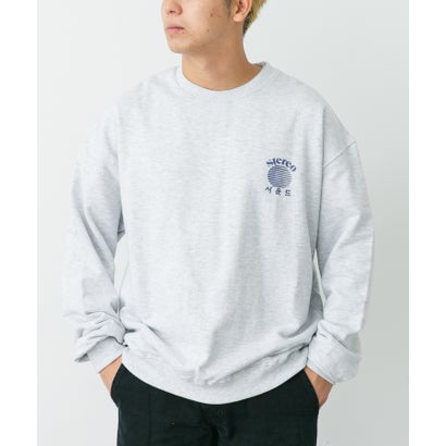 アーバンリサーチ ドアーズ URBAN RESEARCH DOORS stereo phonic SPS Logo Sweatshirts （グレー）｜詳細画像