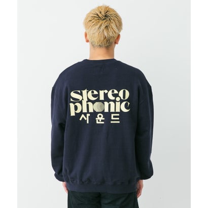 アーバンリサーチ ドアーズ URBAN RESEARCH DOORS stereo phonic SPS Logo Sweatshirts （グレー）｜詳細画像