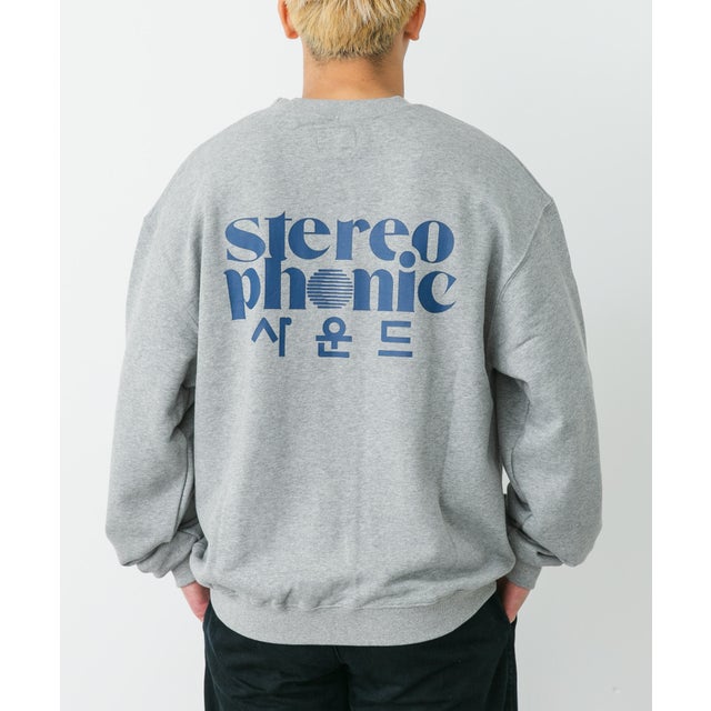 stereo phonic SPS Logo Sweatshirts （グレー）