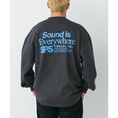 アーバンリサーチ ドアーズ URBAN RESEARCH DOORS stereo phonic Letter Long Sleeve T-shirts （ホワイト）｜詳細画像