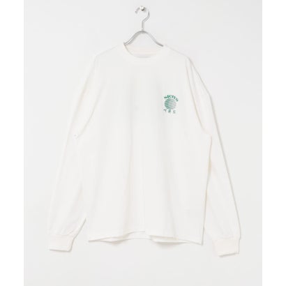 アーバンリサーチ ドアーズ URBAN RESEARCH DOORS stereo phonic Letter Long Sleeve T-shirts （ホワイト）｜詳細画像