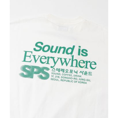 アーバンリサーチ ドアーズ URBAN RESEARCH DOORS stereo phonic Letter Long Sleeve T-shirts （ホワイト）｜詳細画像