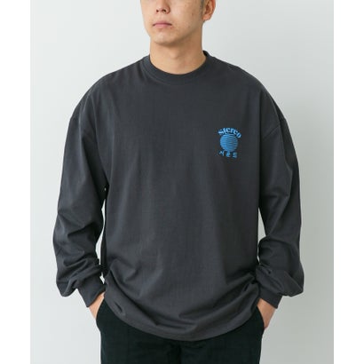 アーバンリサーチ ドアーズ URBAN RESEARCH DOORS stereo phonic Letter Long Sleeve T-shirts （ホワイト）｜詳細画像