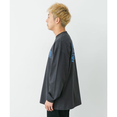 アーバンリサーチ ドアーズ URBAN RESEARCH DOORS stereo phonic Letter Long Sleeve T-shirts （ホワイト）｜詳細画像