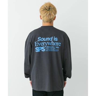 アーバンリサーチ ドアーズ URBAN RESEARCH DOORS stereo phonic Letter Long Sleeve T-shirts （ホワイト）｜詳細画像