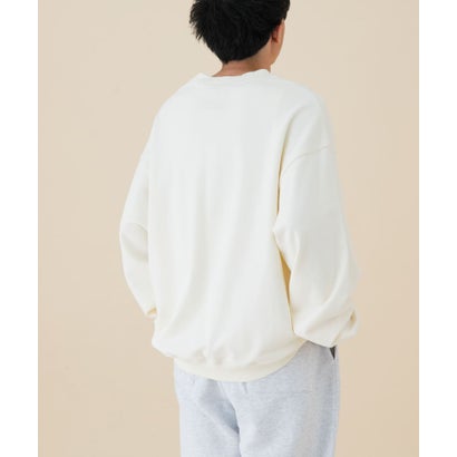 アーバンリサーチ ドアーズ URBAN RESEARCH DOORS 『別注』FORK&SPOON×SPS ロゴプリントスウェット （アイボリー）｜詳細画像