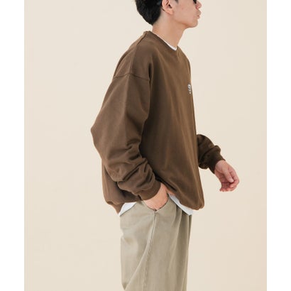 アーバンリサーチ ドアーズ URBAN RESEARCH DOORS 『別注』FORK&SPOON×SPS ロゴプリントスウェット （アイボリー）｜詳細画像