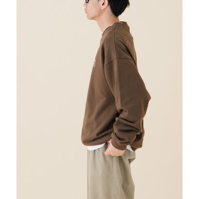 アーバンリサーチ ドアーズ URBAN RESEARCH DOORS 『別注』FORK&SPOON×SPS ロゴプリントスウェット （アイボリー）｜詳細画像