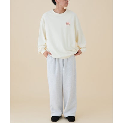 アーバンリサーチ ドアーズ URBAN RESEARCH DOORS 『別注』FORK&SPOON×SPS ロゴプリントスウェット （ブラウン）｜詳細画像