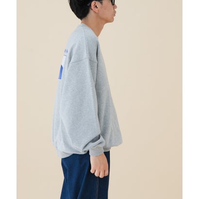 アーバンリサーチ ドアーズ URBAN RESEARCH DOORS 『別注』FORK&SPOON×SPS BPスウェット vinyl （チャコールグレー）｜詳細画像