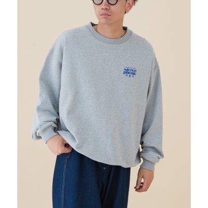アーバンリサーチ ドアーズ URBAN RESEARCH DOORS 『別注』FORK&SPOON×SPS BPスウェット vinyl （チャコールグレー）｜詳細画像
