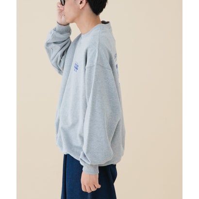 アーバンリサーチ ドアーズ URBAN RESEARCH DOORS 『別注』FORK&SPOON×SPS BPスウェット vinyl （チャコールグレー）｜詳細画像