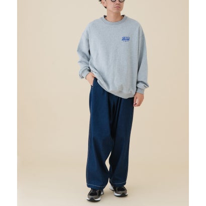 アーバンリサーチ ドアーズ URBAN RESEARCH DOORS 『別注』FORK&SPOON×SPS BPスウェット vinyl （チャコールグレー）｜詳細画像