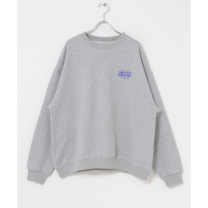 アーバンリサーチ ドアーズ URBAN RESEARCH DOORS 『別注』FORK&SPOON×SPS BPスウェット vinyl （チャコールグレー）｜詳細画像
