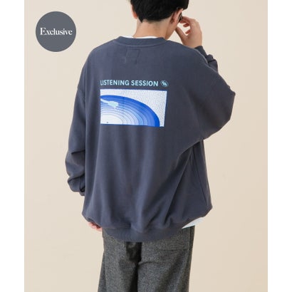 アーバンリサーチ ドアーズ URBAN RESEARCH DOORS 『別注』FORK&SPOON×SPS BPスウェット vinyl （チャコールグレー）｜詳細画像