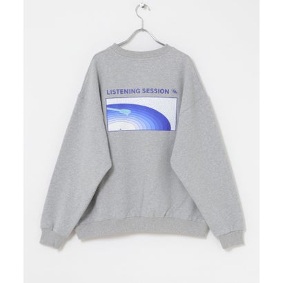 アーバンリサーチ ドアーズ URBAN RESEARCH DOORS 『別注』FORK&SPOON×SPS BPスウェット vinyl （チャコールグレー）｜詳細画像