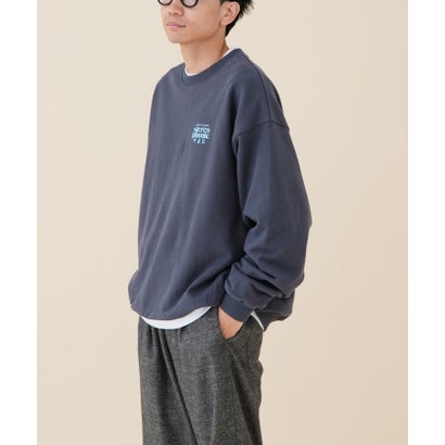 アーバンリサーチ ドアーズ URBAN RESEARCH DOORS 『別注』FORK&SPOON×SPS BPスウェット vinyl （チャコールグレー）｜詳細画像