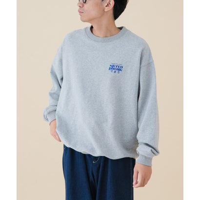 アーバンリサーチ ドアーズ URBAN RESEARCH DOORS 『別注』FORK&SPOON×SPS BPスウェット vinyl （グレー）｜詳細画像