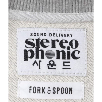 アーバンリサーチ ドアーズ URBAN RESEARCH DOORS 『別注』FORK&SPOON×SPS BPスウェット vinyl （グレー）｜詳細画像