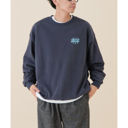 アーバンリサーチ ドアーズ URBAN RESEARCH DOORS 『別注』FORK&SPOON×SPS BPスウェット vinyl （グレー）｜詳細画像