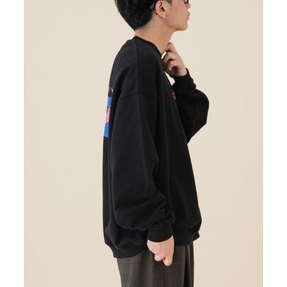 アーバンリサーチ ドアーズ URBAN RESEARCH DOORS 『別注』FORK&SPOON×SPS BPスウェット hand （ライトグレー）｜詳細画像