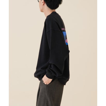 アーバンリサーチ ドアーズ URBAN RESEARCH DOORS 『別注』FORK&SPOON×SPS BPスウェット hand （ライトグレー）｜詳細画像