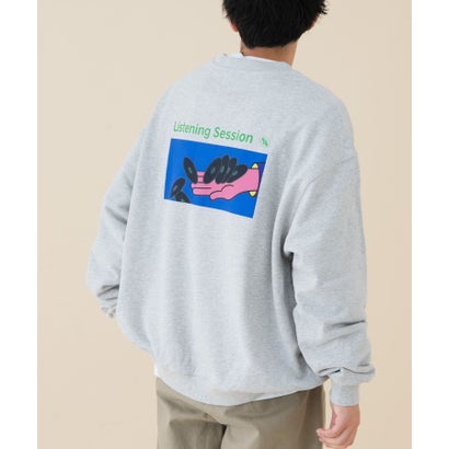 アーバンリサーチ ドアーズ URBAN RESEARCH DOORS 『別注』FORK&SPOON×SPS BPスウェット hand （ブラック）｜詳細画像