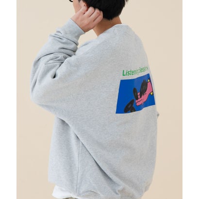 アーバンリサーチ ドアーズ URBAN RESEARCH DOORS 『別注』FORK&SPOON×SPS BPスウェット hand （ブラック）｜詳細画像