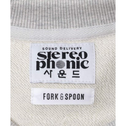 アーバンリサーチ ドアーズ URBAN RESEARCH DOORS 『別注』FORK&SPOON×SPS BPスウェット hand （ブラック）｜詳細画像