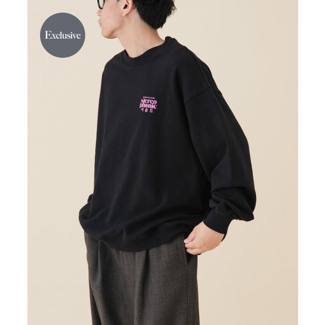 『別注』FORK&SPOON×SPS BPスウェット hand （ブラック）