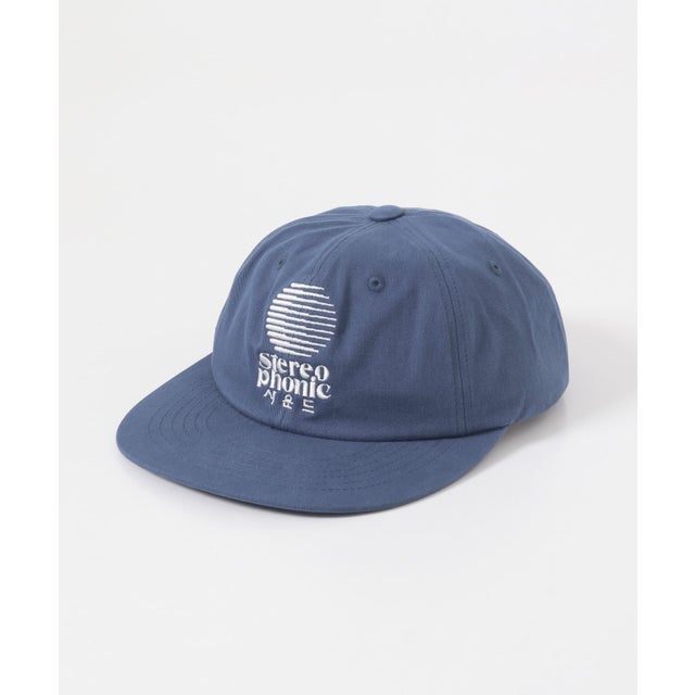 stereo phonic SPS Logo Soft Flat Cap （ブルー）