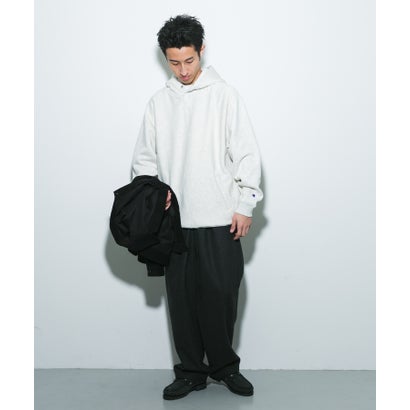 アーバンリサーチ ドアーズ URBAN RESEARCH DOORS 『別注』Champion×DOORS HALF SNAP PARKA （オートミール）｜詳細画像