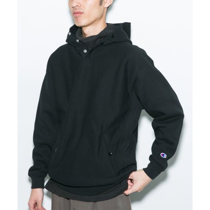 アーバンリサーチ ドアーズ URBAN RESEARCH DOORS 『別注』Champion×DOORS HALF SNAP PARKA （オートミール）｜詳細画像