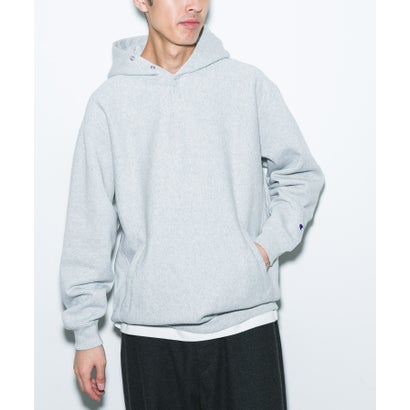 アーバンリサーチ ドアーズ URBAN RESEARCH DOORS 『別注』Champion×DOORS HALF SNAP PARKA （オートミール）｜詳細画像