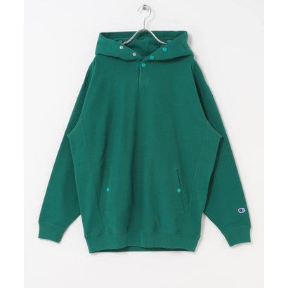 アーバンリサーチ ドアーズ URBAN RESEARCH DOORS 『別注』Champion×DOORS HALF SNAP PARKA （ネイビー）｜詳細画像