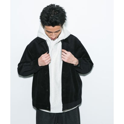 アーバンリサーチ ドアーズ URBAN RESEARCH DOORS 『別注』Champion×DOORS HALF SNAP PARKA （ライトブルー）｜詳細画像