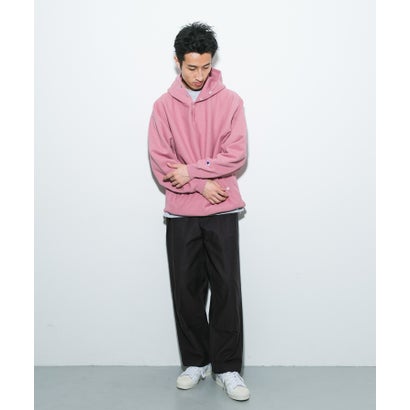 アーバンリサーチ ドアーズ URBAN RESEARCH DOORS 『別注』Champion×DOORS HALF SNAP PARKA （ライトブルー）｜詳細画像