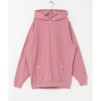 アーバンリサーチ ドアーズ URBAN RESEARCH DOORS 『別注』Champion×DOORS HALF SNAP PARKA （ライトブルー）｜詳細画像