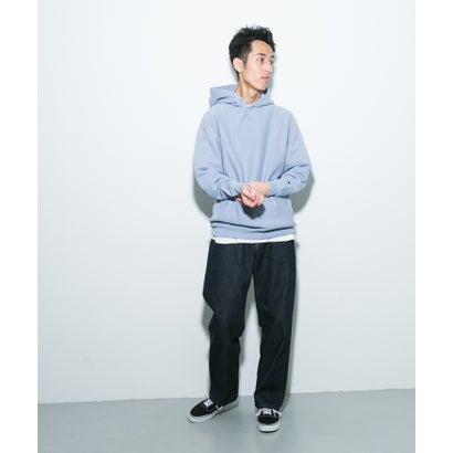 アーバンリサーチ ドアーズ URBAN RESEARCH DOORS 『別注』Champion×DOORS HALF SNAP PARKA （ブラック）｜詳細画像