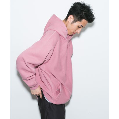アーバンリサーチ ドアーズ URBAN RESEARCH DOORS 『別注』Champion×DOORS HALF SNAP PARKA （ブラック）｜詳細画像