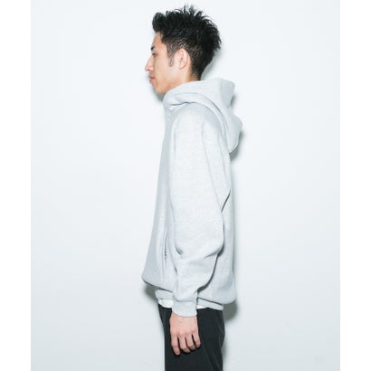アーバンリサーチ ドアーズ URBAN RESEARCH DOORS 『別注』Champion×DOORS HALF SNAP PARKA （ブラック）｜詳細画像
