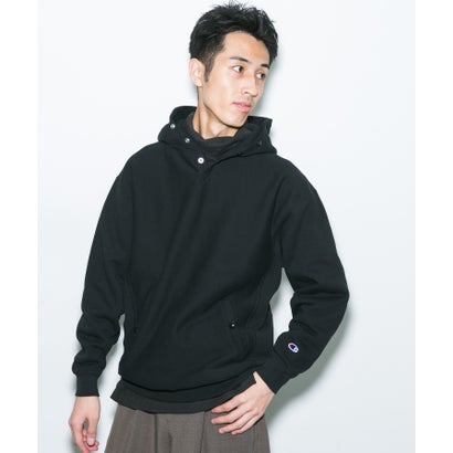 アーバンリサーチ ドアーズ URBAN RESEARCH DOORS 『別注』Champion×DOORS HALF SNAP PARKA （ライトピンク）｜詳細画像