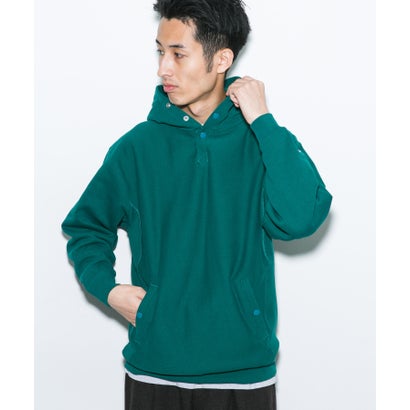 アーバンリサーチ ドアーズ URBAN RESEARCH DOORS 『別注』Champion×DOORS HALF SNAP PARKA （ブラウン）｜詳細画像