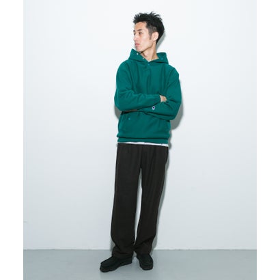 アーバンリサーチ ドアーズ URBAN RESEARCH DOORS 『別注』Champion×DOORS HALF SNAP PARKA （ブラウン）｜詳細画像