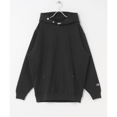 アーバンリサーチ ドアーズ URBAN RESEARCH DOORS 『別注』Champion×DOORS HALF SNAP PARKA （ブラウン）｜詳細画像