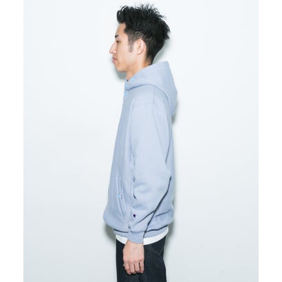 アーバンリサーチ ドアーズ URBAN RESEARCH DOORS 『別注』Champion×DOORS HALF SNAP PARKA （グレー）｜詳細画像